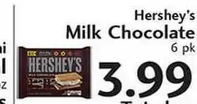 Sunset Foods Hershey's Milk Chocolate offer