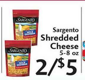 Sunset Foods Sargento Shredded Cheese offer