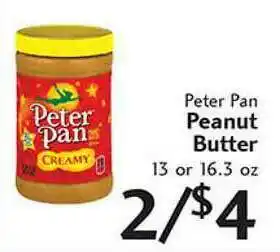 Sunset Foods Peter Pan Peanut Butter offer