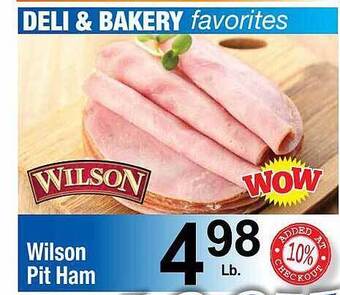 Food Giant Wilson pit ham offer