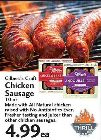 Sunset Foods Gilbert's Craft Chicken Sausage offer