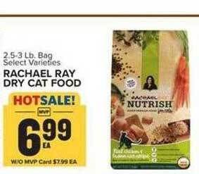 Food Lion Rachael ray dry cat food offer