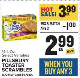 Food Lion Pillsbury toaster scrambles offer