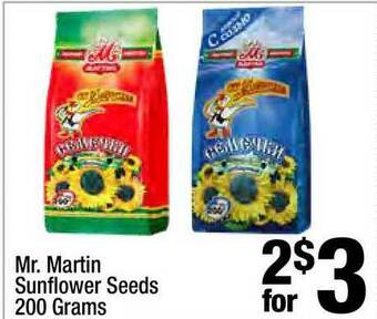 Super King Markets Mr. Martin Sunflower Seeds offer