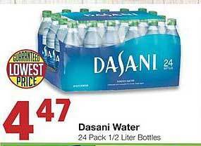 United Supermarkets Dasani water offer