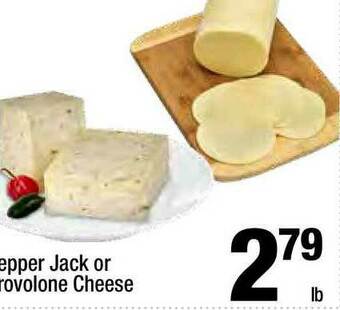Super King Markets Pepper Jack Or Provolone Cheese offer