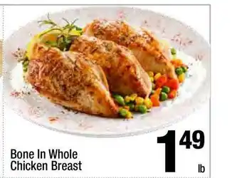 Super King Markets Bone In Whole Chicken Breast offer