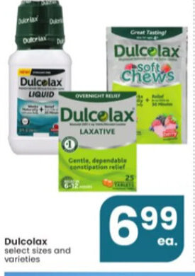 Albertsons Dulcolax offer