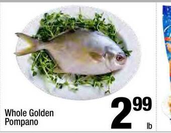 Super King Markets Whole Golden Pompano offer