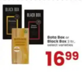 Albertsons Bota Box or Black Box offer