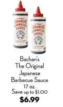 Bachan's The Original Japanese Barbecue Sauce 17 Oz.