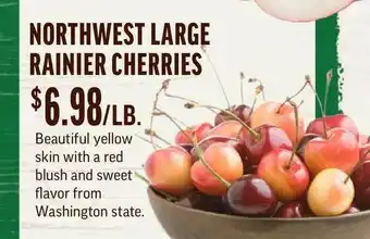 Central Market Northwest Large Rainier Cherries offer