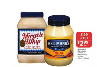 Food 4 Less Hellmann's Mayonnaise offer