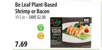 Market of Choice Be Leaf Plant-based Shrimp Or Bacon offer