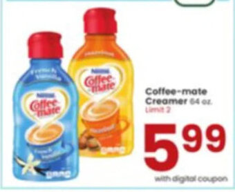 Albertsons Coffee-mate Creamer offer