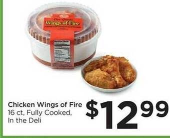 Foods Co Chicken wings of fire offer