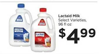 Foods Co Lactaid milk offer