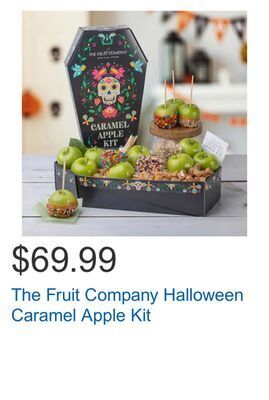 Costco The fruit company halloween caramel apple kit offer