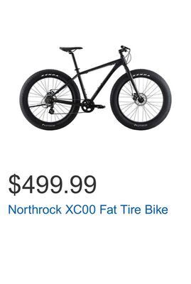 Costco Northrock xc00 fat tire bike offer
