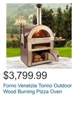 Costco Forno venetzia torino outdoor wood burning pizza oven offer