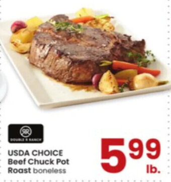 Albertsons Usda Choice Beef Chuck Pot Roast offer