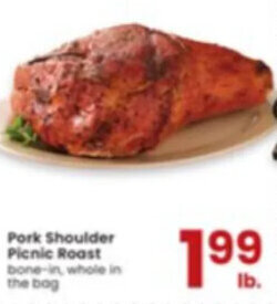 Albertsons Pork Shoulder Picnic Roast offer