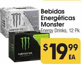 Cardenas Bebidas energéticas monster offer