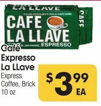 Cardenas Café expresso la llave offer