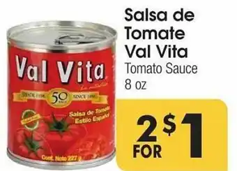 Salsa de tomate val vita