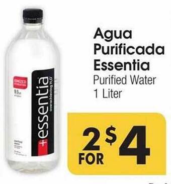 Cardenas Agua purificada essentia offer