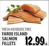 Karns Faroe island salmon fillets offer
