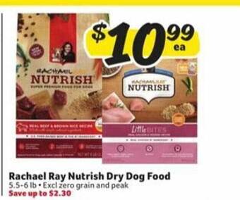Winn Dixie Rachael ray nutrish dry dog food offer