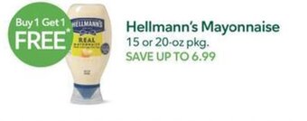 Publix Hellmann's Mayonnaise offer