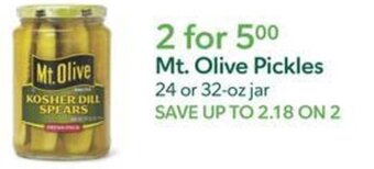 Publix Mt. Olive Pickles offer