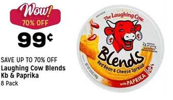 Grocery Outlet Laughing cow blends kb & paprika offer