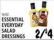 Essential everyday salad dressings