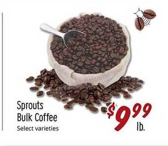 Sprouts Farmers Market Sprouts bulk coffee offer