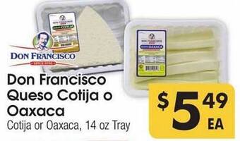 Cardenas Don francisco queso cotija o oaxaca offer