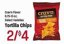 Maceys Tortilla chips offer