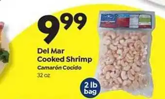 Weis Markets Del mar cooked shrimp offer
