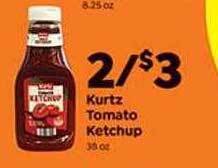 Weis Markets Kurtz tomato ketchup offer