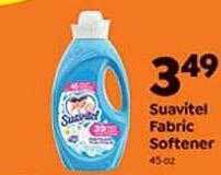 Weis Markets Suavitel fabric softener offer
