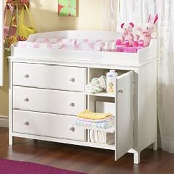 Kohl's South shore cotton candy changing table offer
