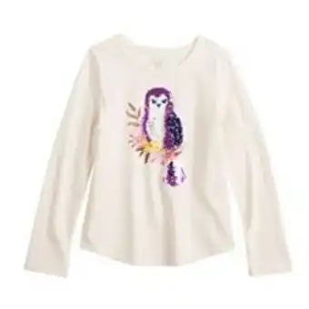 Kohl's Girls 4-12 jumping beans® graphic tee offer