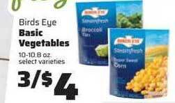 County Market Birds eye basic vegetables offer