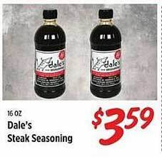 Rouses Dale's steak seasoning offer