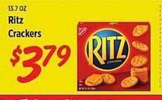 Rouses Ritz crackers offer