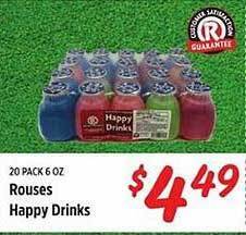 Rouses Rouses happy drinks offer