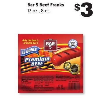 Family Dollar Bar s beef franks offer