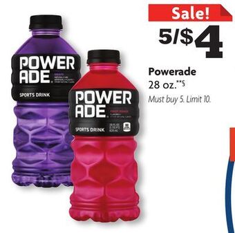 Family Dollar Powerade offer